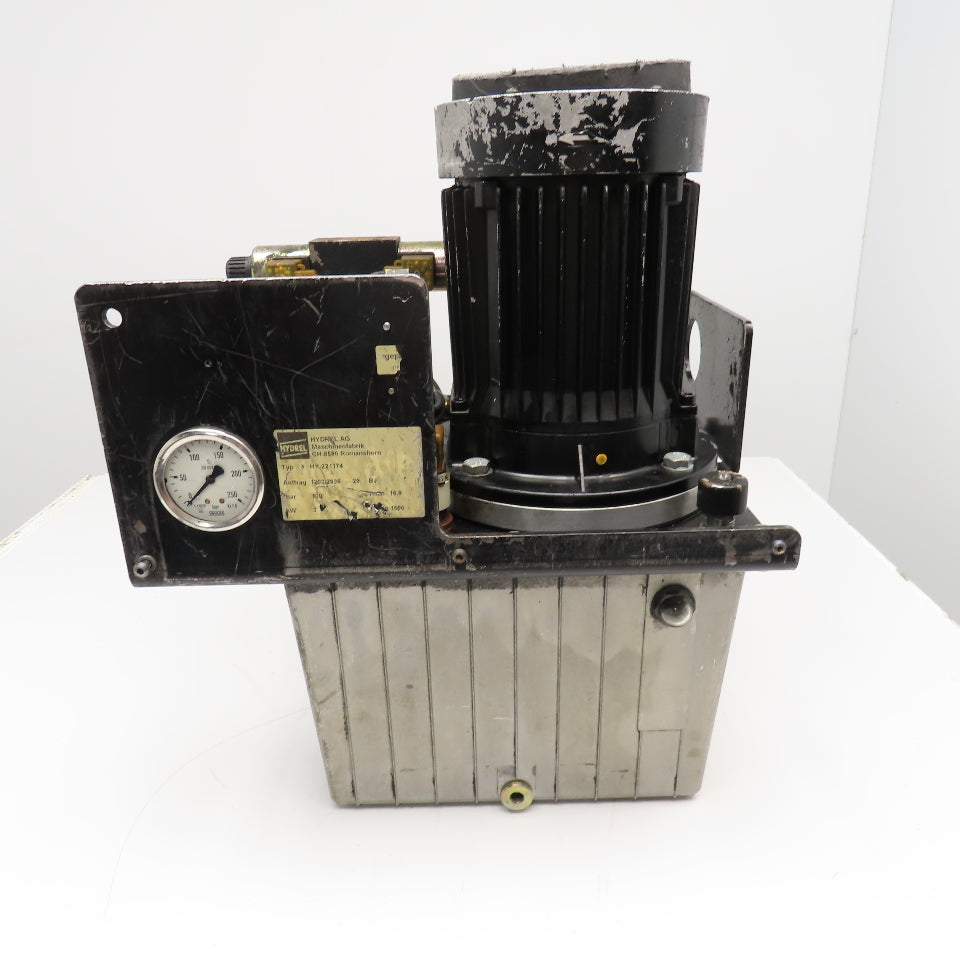 Girmatic HY-221174 3.5kW 1720RPM 220-480V Hydraulic Pump 16.9l/min 20L Tank