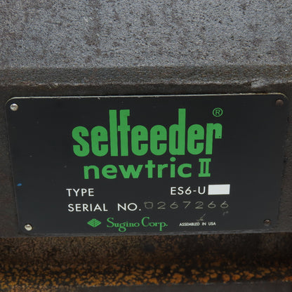 Sugino ES6-U Selfeeder Newtric II 3Hp 208-460V Drill Unit MT Taper 1740RPM