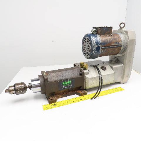Sugino ES6-U Selfeeder Newtric II 3Hp 208-460V Drill Unit MT Taper 1740RPM