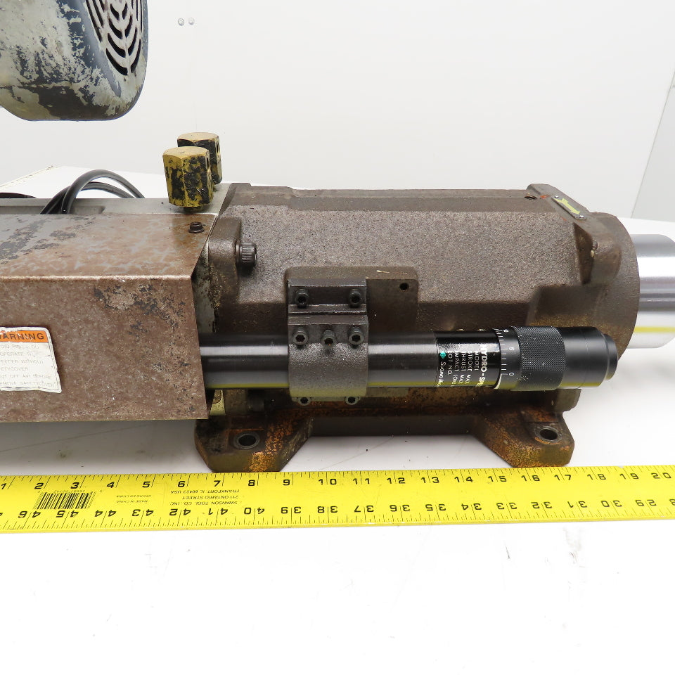 Sugino ES6-U Selfeeder Newtric II 3Hp 208-460V Drill Unit MT Taper 1740RPM