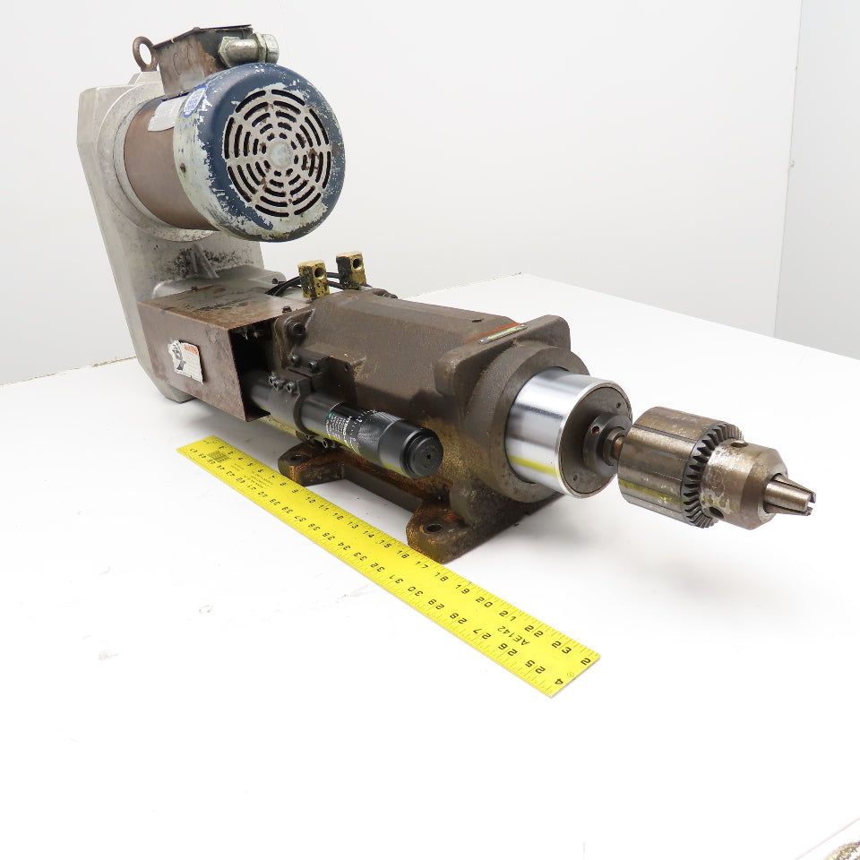 Sugino ES6-U Selfeeder Newtric II 3Hp 208-460V Drill Unit MT Taper 1740RPM