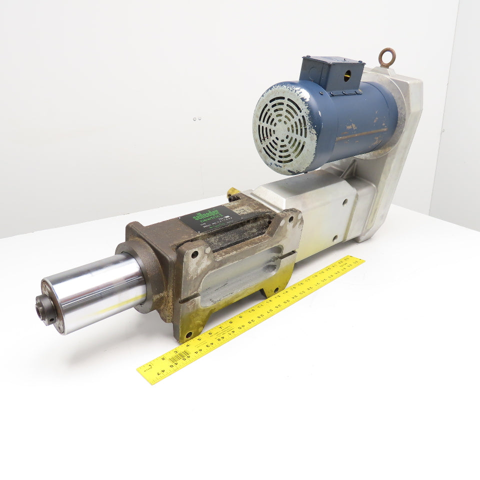 Sugino ES6-U Selfeeder Newtric II 3Hp 208-460V Drill Unit MT Taper 1740RPM