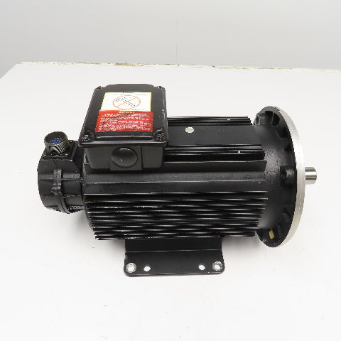 Reliance B18H1070R-MC 3Hp @2000RPM AC Synchronous Motor For Brushless Control