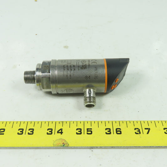 IFM PN7670 Pressure Sensor With Display 0-5800 PSI 1/4 NPT Pross. Connection