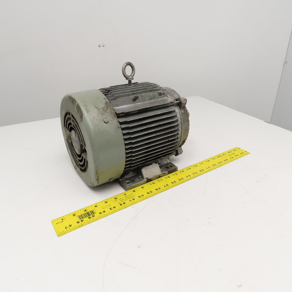 General Electric 5KR184AL3019 2Hp 1120RPM 1120 RPM 3Ph 230/460V AC Motor