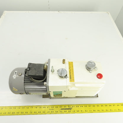 Shibaura DRP-360III 0.75kW Rotary Vacuum Pump 360 L/min 6.7x10-2 Pa 200/220V 3PH