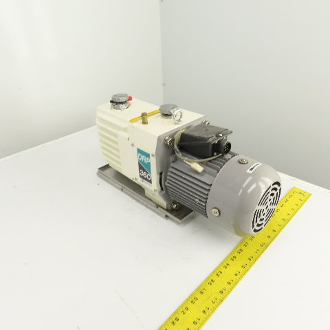 Shibaura DRP-360III 0.75kW Rotary Vacuum Pump 360 L/min 6.7x10-2 Pa 200/220V 3PH