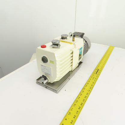 Shibaura DRP-360III 0.75kW Rotary Vacuum Pump 360 L/min 6.7x10-2 Pa 200/220V 3PH