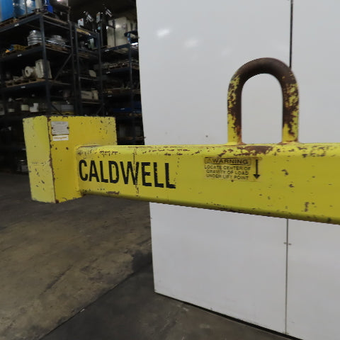 Caldwell 90-3-54 Fixed Forks Pallet Lifter 3 Ton 6000LB Cap 54" x 4-1/2" W Forks