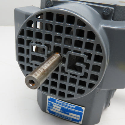 Boston Gear 73210FSGT1 10:1 Ratio Gear Reducer 175RPM Output 7.06Hp Max
