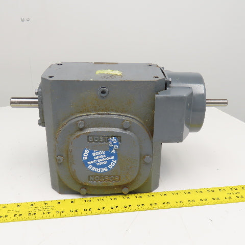 Boston Gear 73210FSGT1 10:1 Ratio Gear Reducer 175RPM Output 7.06Hp Max