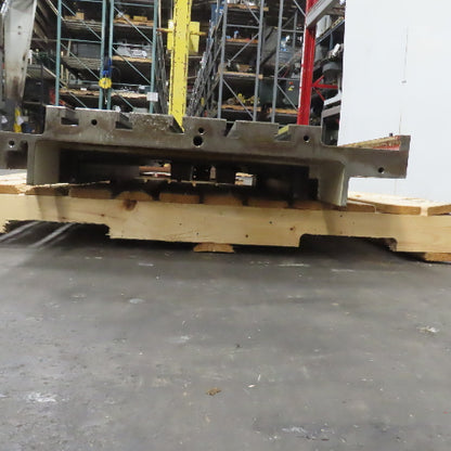Mitsubishi 55" L x 21-1/2" W T-Slot Set Up Work Holding Jig Machine Bed Table