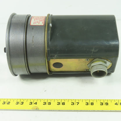 Dwyer A3000 120VAC Photohelic Pressure Switch Gauge 0-8" Water 25PSIG
