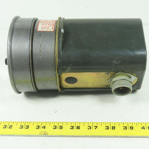 Dwyer A3000 120VAC Photohelic Pressure Switch Gauge 0-8" Water 25PSIG
