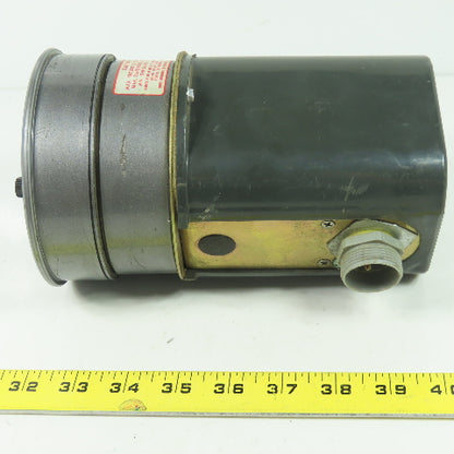 Dwyer A3000 120VAC Photohelic Pressure Switch Gauge 0-8" Water 25PSIG