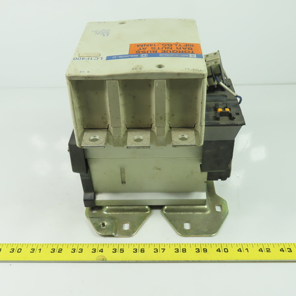 Telemecanique LC1F400 600VAC Square D Contactor 420A 3Ph