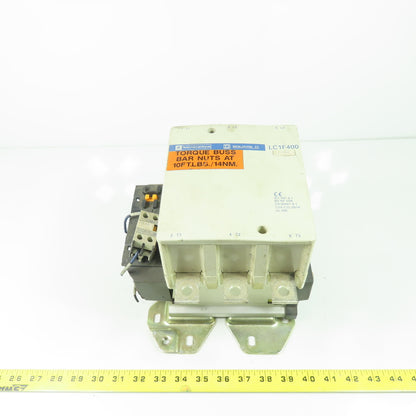 Telemecanique LC1F400 600VAC Square D Contactor 420A 3Ph