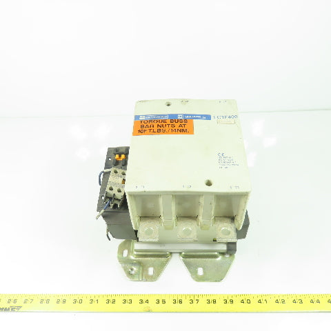 Telemecanique LC1F400 600VAC Square D Contactor 420A 3Ph