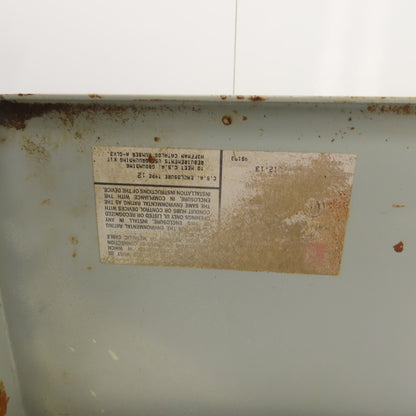Hoffman 16" x 14" x 6" Screw Cover Electrical Enclosure W/ Backplate Type 12