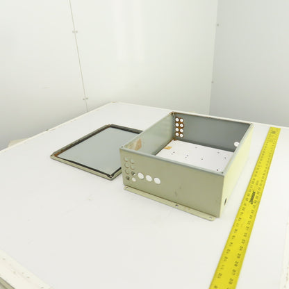 Hoffman 16" x 14" x 6" Screw Cover Electrical Enclosure W/ Backplate Type 12