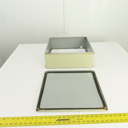 Hoffman 16" x 14" x 6" Screw Cover Electrical Enclosure W/ Backplate Type 12
