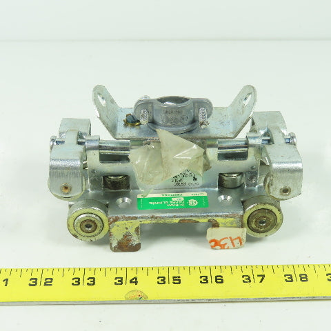 Feedrail FR780 600VAC Busway Roller Trolley 3Pole 30A 250VDC