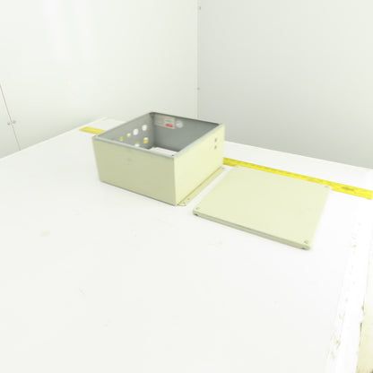 Hoffman A1212SC 12x12x6" Screw Cover Electrical Enclosure W/Backplate Type 12,13