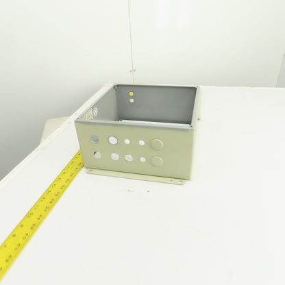 Hoffman A1212SC 12x12x6" Screw Cover Electrical Enclosure W/Backplate Type 12,13