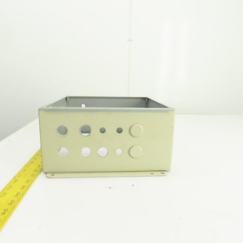 Hoffman A1212SC 12x12x6" Screw Cover Electrical Enclosure W/Backplate Type 12,13