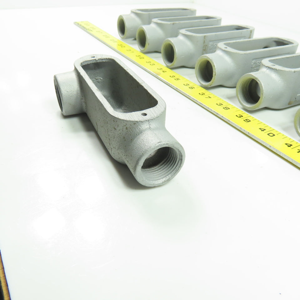 Appleton Unilet 3/4" LR Form 35 Conduit Body Lot Of 9