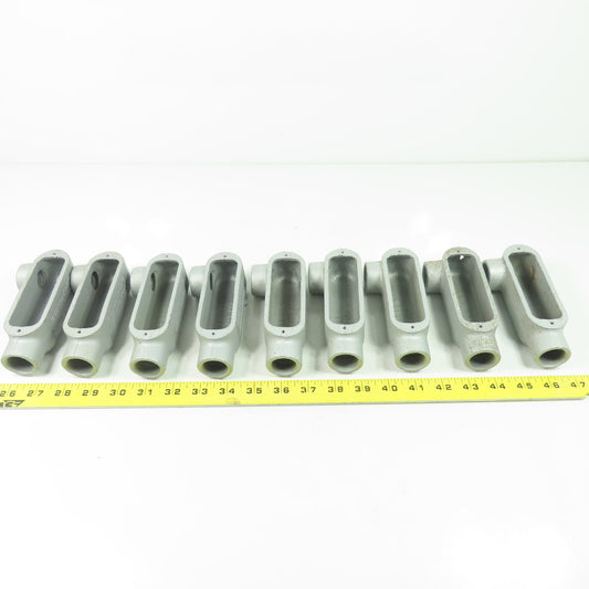 Appleton Unilet 3/4" LR Form 35 Conduit Body Lot Of 9