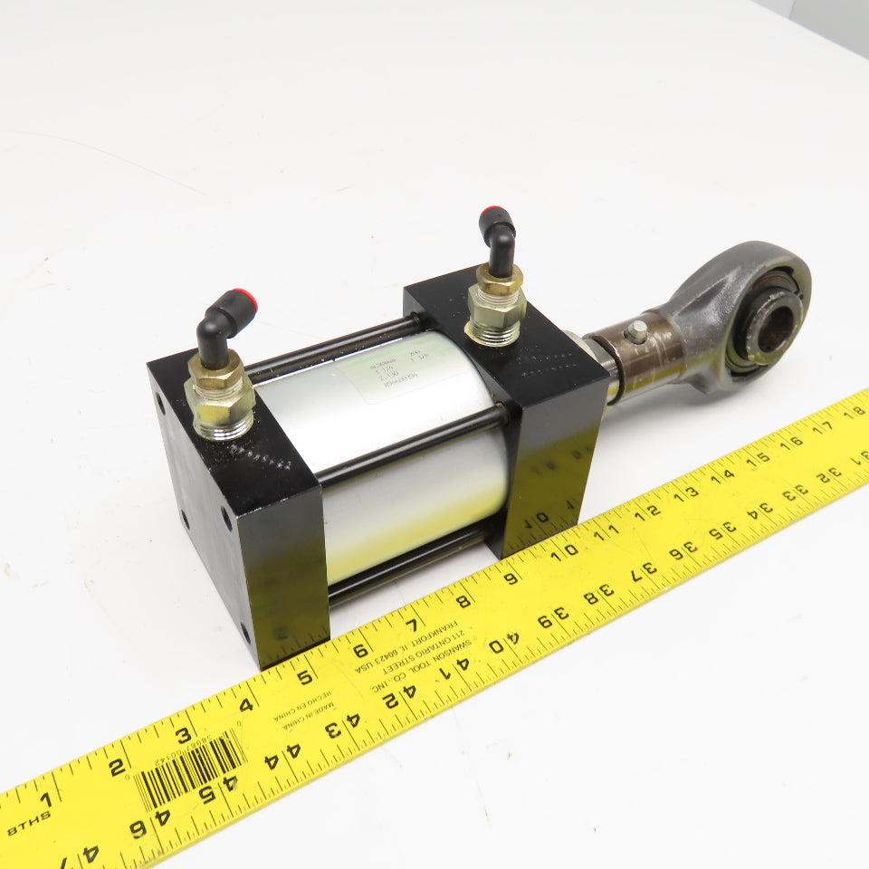 Miller AL50B4B 3-1/4" Bore 2.120" Stroke Double Acting Air Cylinder