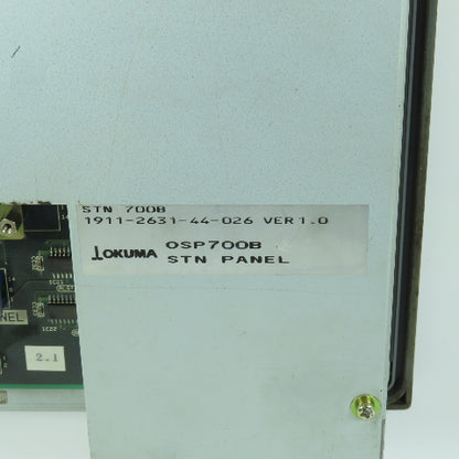 Okuma 1911-2631-44-026 OSP700M Operator Control STN Panel "Off Center Screen"