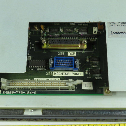Okuma 1911-2631-44-026 OSP700M Operator Control STN Panel "Off Center Screen"
