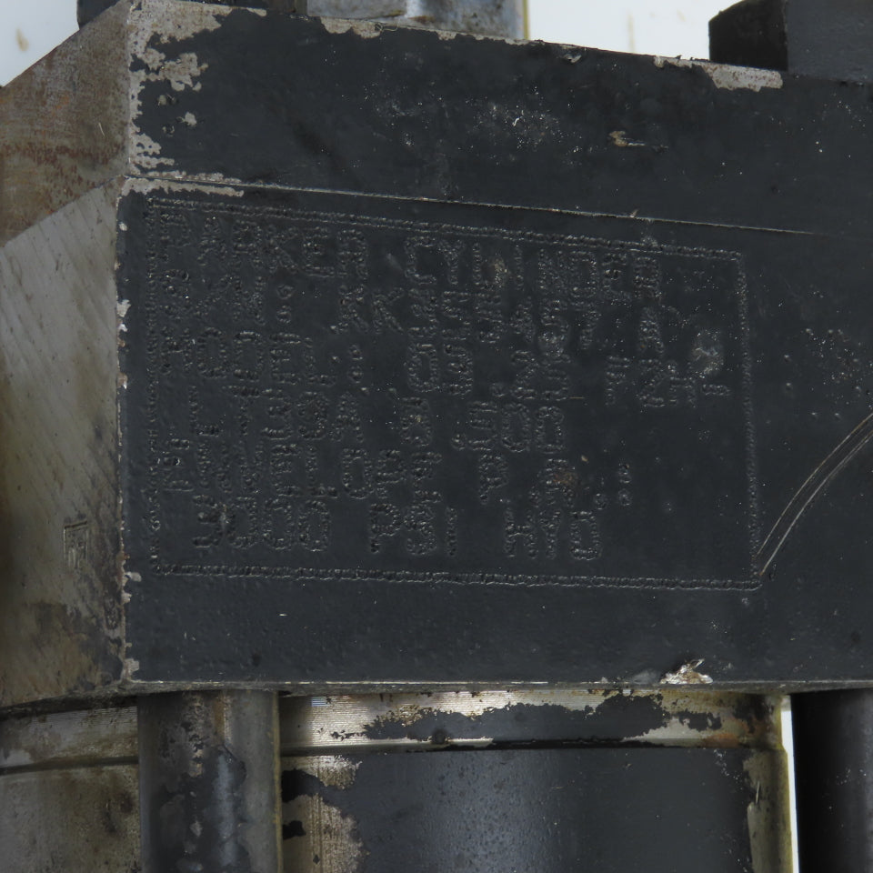 Parker Double Acting Hydraulic Cylinder 3.25" Bore 6.5" Stroke 1.75" Rod