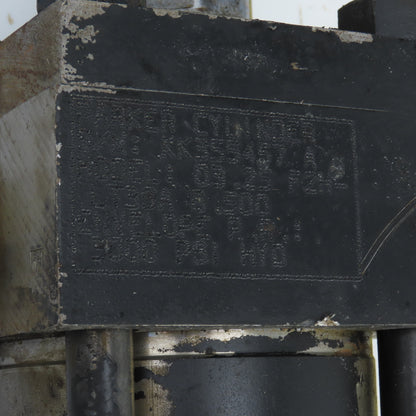 Parker Double Acting Hydraulic Cylinder 3.25" Bore 6.5" Stroke 1.75" Rod