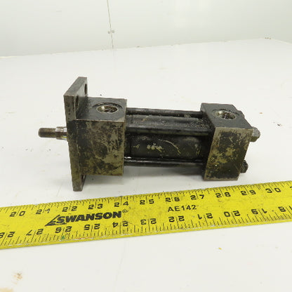 Parker Double Acting Hydraulic Cylinder 1.5" Bore 2" Stroke 5/8" Rod 3000 PSI