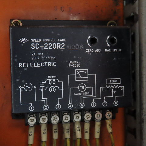 Tokyo Gas Electric Furnace Co. TBC-310 Pass Thru Furnace Controller 200V 50/60Hz