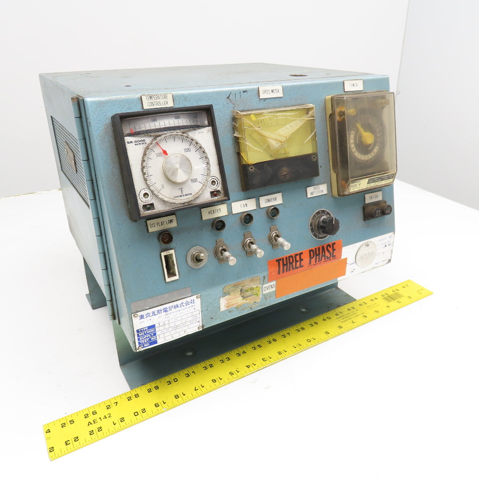 Tokyo Gas Electric Furnace Co. TBC-310 Pass Thru Furnace Controller 200V 50/60Hz