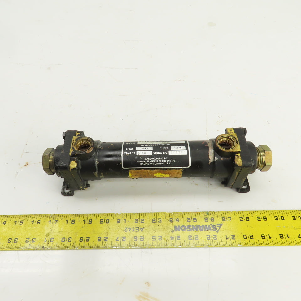 Thermal Transfer BS-401-A4-0 Water Cooled Heat Exchanger Shell 250PSI 350°F