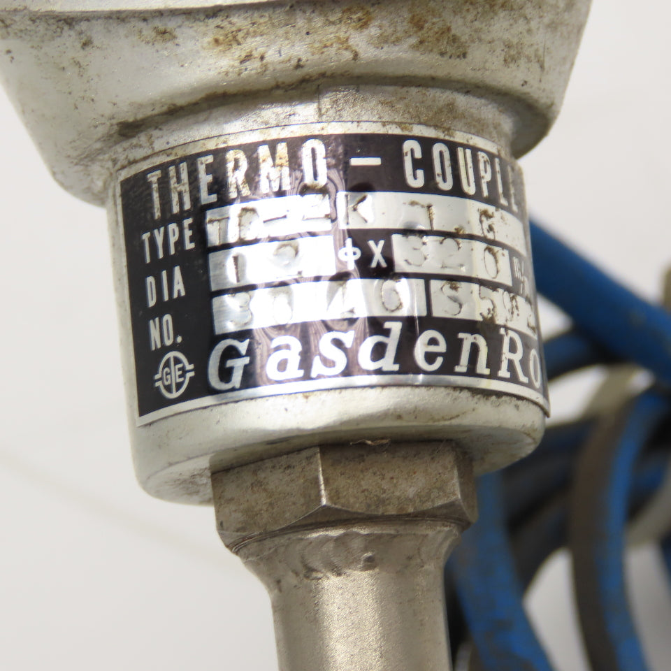 GasdenRo Type TC-K 1.6 Thermocouple 12mm x 320mm Long