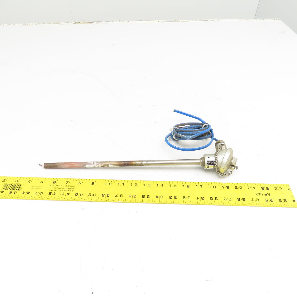 GasdenRo Type TC-K 1.6 Thermocouple 12mm x 320mm Long