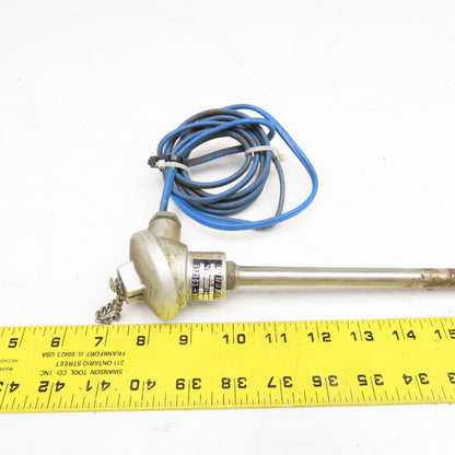 GasdenRo Type TC-K 1.6 Thermocouple 12mm x 320mm Long