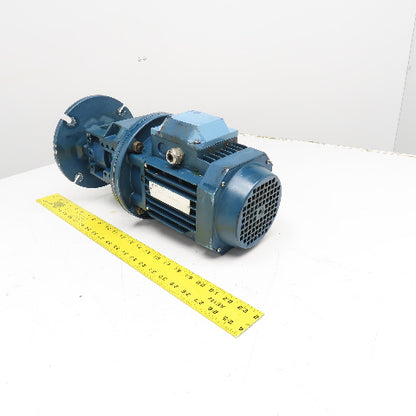Hydro-Mec Type 22 36.54:1 Ratio Gear Motor 45RPM Output .9kW 220-480V 50/60Hz