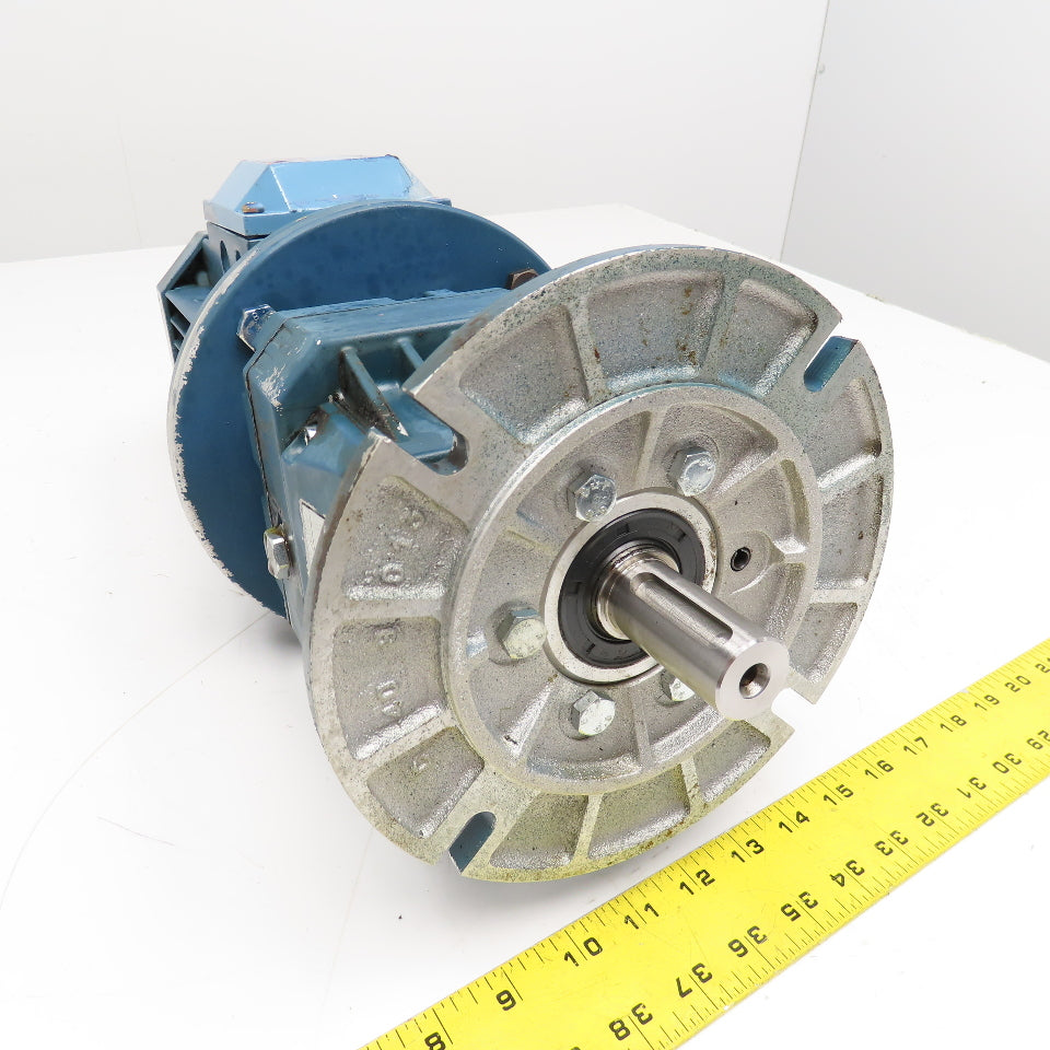 Hydro-Mec Type 22 36.54:1 Ratio Gear Motor 45RPM Output .9kW 220-480V 50/60Hz