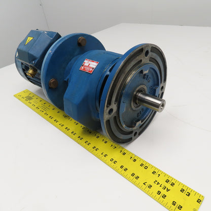 Hydro-Mec Type 22 36.45:1 Ratio Gear Motor 46.6RPM Output .9kW 220-480V 50/60Hz