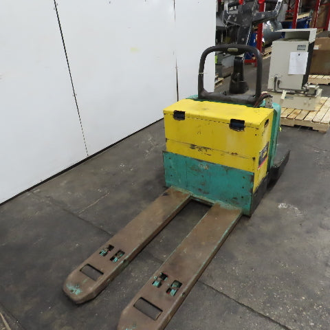 Mitsubishi PMWR30 24V Electric Pallet Jack Walkie/Rider 6000Lb Cap 686 Hours