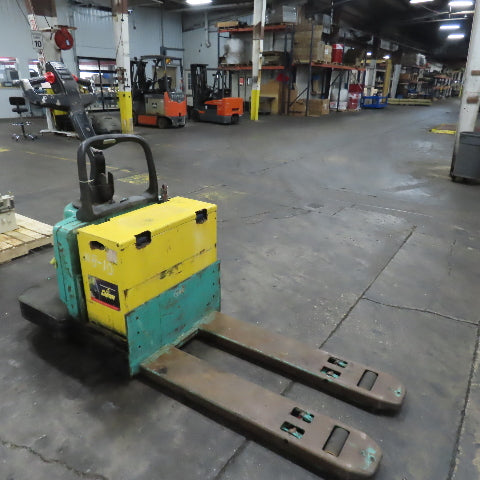 Mitsubishi PMWR30 24V Electric Pallet Jack Walkie/Rider 6000Lb Cap 686 Hours