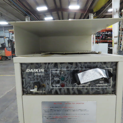 Daikin AKS54AK YRB84065 Oil Cooling Unit & 10 Gallon Reservoir 200V 3PH 400W