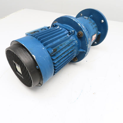 Hydro-Mec Type 22 36.45:1 Ratio Gear Motor 46.6RPM Output .9kW 220-480V 50/60Hz